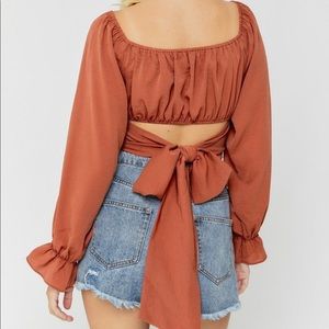 Wrap top soooo cute